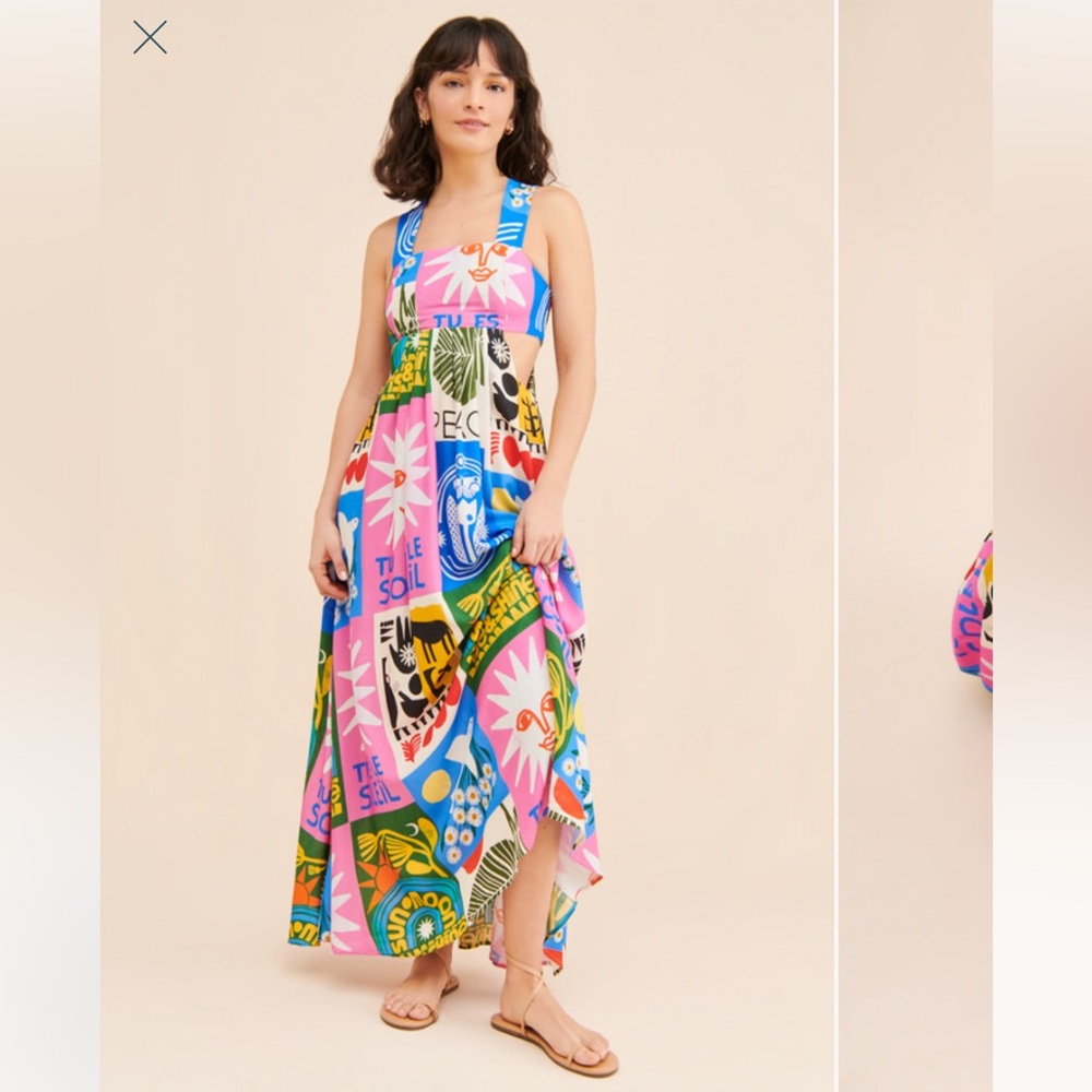 Anthropologie Piper Bandeau Dress